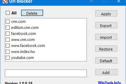 URL Blocker 2.0.0.7