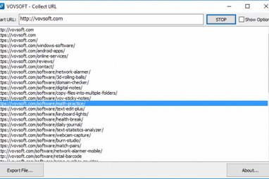 VovSoft Collect URL 3.4 | Portable