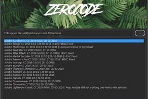 Adobe CC 2019 AIO Patcher by Zer0Cod3