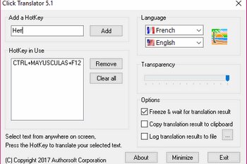 Click Translator 5.1 Build 532 | Portable