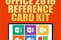 Microsoft Office 2016 Reference Card Kit