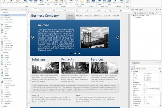 WYSIWYG Web Builder 19.4.4 | Extensions | Templates | Portable