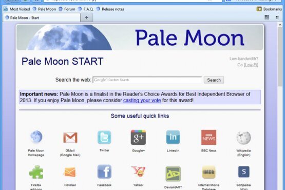 Pale Moon 33.4.0.1 | Portable | Android