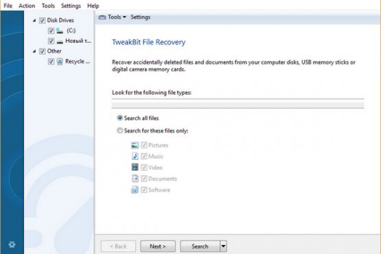 TweakBit File Recovery 8.0.22.0