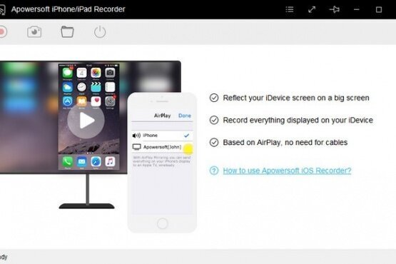 Apowersoft iPhone/iPad Recorder 1.4.4 (Build 08/28/2018) | Portable