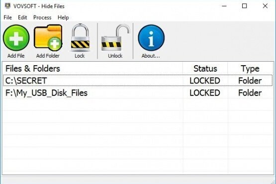 VOVSOFT Hide Files 8.6 | Portable