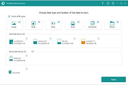 FonePaw Data Recovery 3.6.0 | Portable