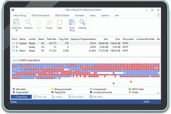 O&O Defrag 29.1 Build 11201 Professional | Portable | RePack by KpoJluk