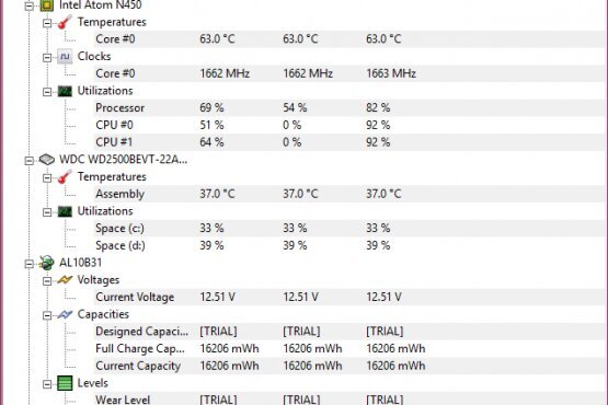 CPUID Hardware Monitor (HWMonitor) 1.55 Free | 1.54 Pro | Portable