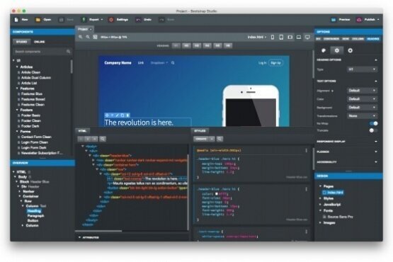 Bootstrap Studio 6.7.3