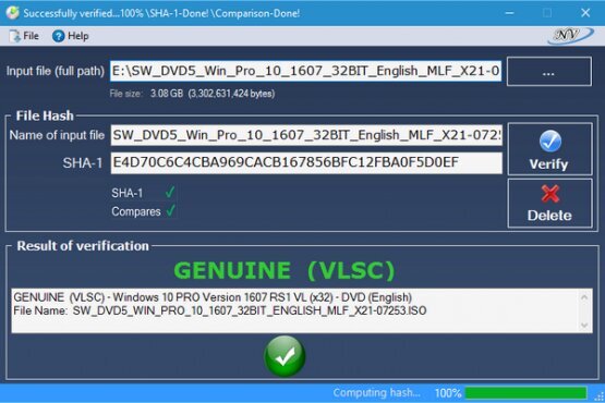 Windows and Office Genuine ISO Verifier 11.23.45.24 Portable