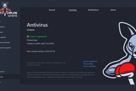 Outbyte Antivirus 4.0.7.59141