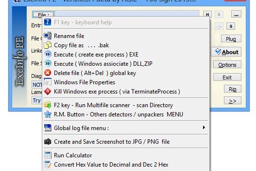Exeinfo PE 0.0.6.3 Portable