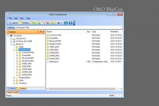 O&O BlueCon Admin | Technical Edition 22.0 Build 13009  | WinPE