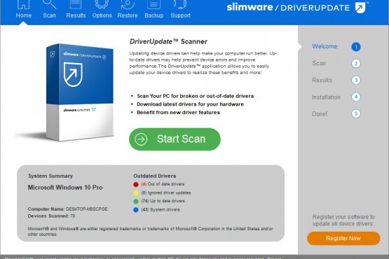 SlimWare DriverUpdate 5.8.20.65