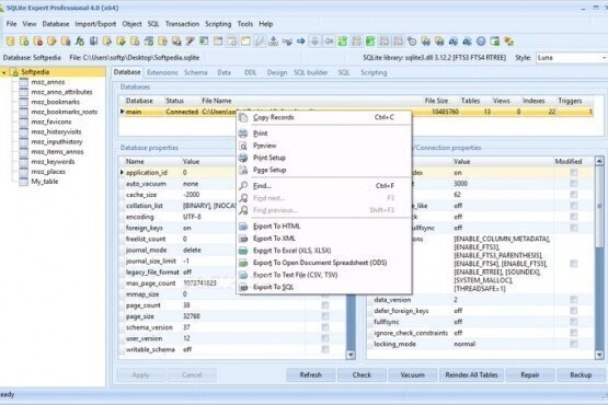 SQLite Expert Professional 5.5.29.640 | Portable