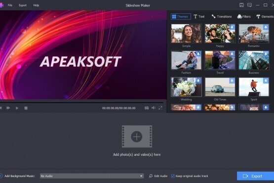 Apeaksoft Slideshow Maker 1.0.58