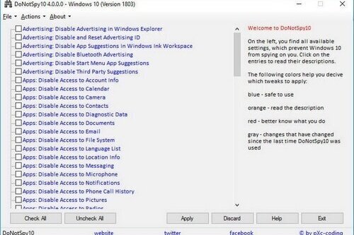 DoNotSpy10 5.3 Final | Donate version | Portable