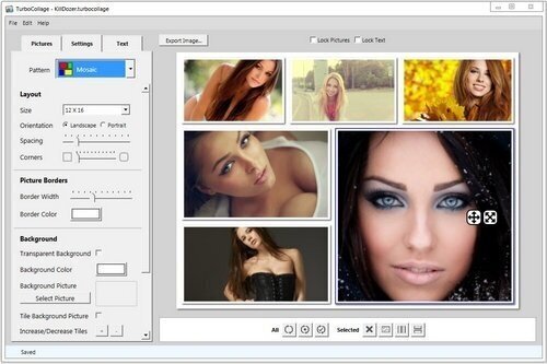 TurboCollage 7.3.2.0 Home | Advanced | Professional | Portable