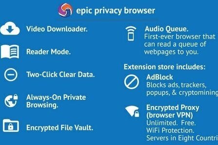 Epic Privacy Browser 84.0.4147.105