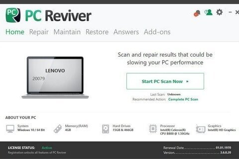 ReviverSoft PC Reviver 4.0.3.4 | Portable | RePack by elchupacabra