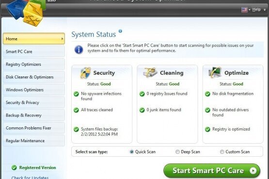 SysTweak Advanced System Optimizer 3.81.8181.271 | Portable