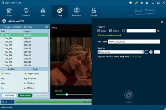 Leawo Blu-ray Copy 8.3.0.3