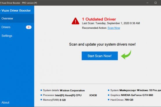 Vuze Driver Booster Pro 21.4.21.2