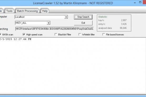 LicenseCrawler 2.11 Build 2834 Commercial Portable