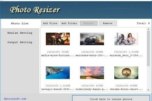 Mytoolsoft Photo Resizer 2.8.1