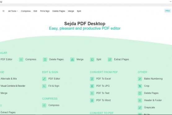 Sejda PDF Desktop Pro 7.7.5 | Portable