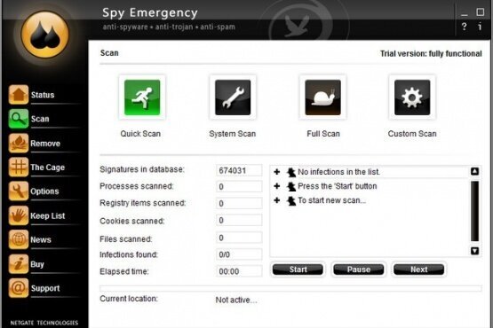 NETGATE Spy Emergency 25.0.800