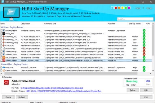 HiBit Startup Manager 2.6.50 | Portable