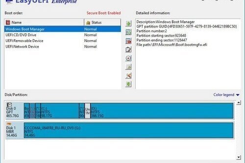 EasyUEFI 5.8 Professional | Enterprise | Technician | Portable | WinPE