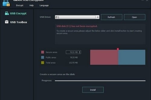 GiliSoft USB Stick Encryption 12.5