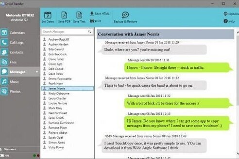 Droid Transfer 1.67 | Portable