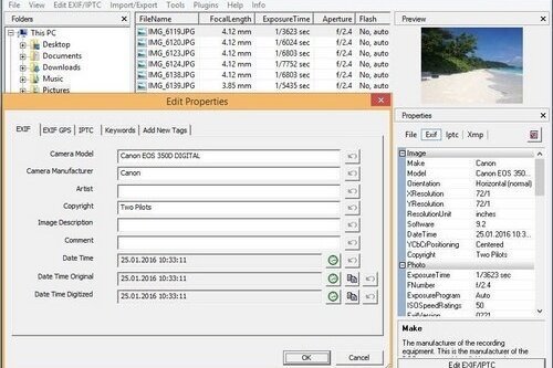 Exif Pilot 6.26.1 | Portable