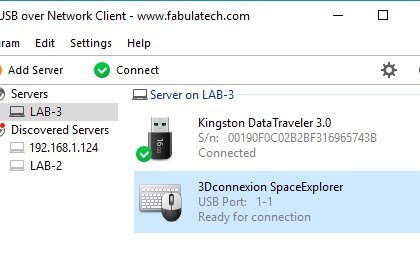 FabulaTech USB over Network 6.0.6 Server | Client