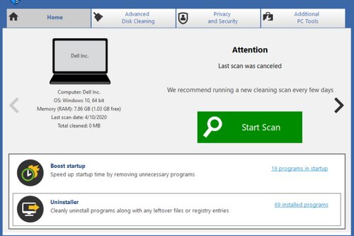 SafeSoft PC Cleaner 7.5.0.6