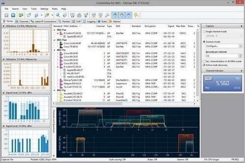 TamoSoft CommView 7.0.788 | CommView for Wifi 7.3.909