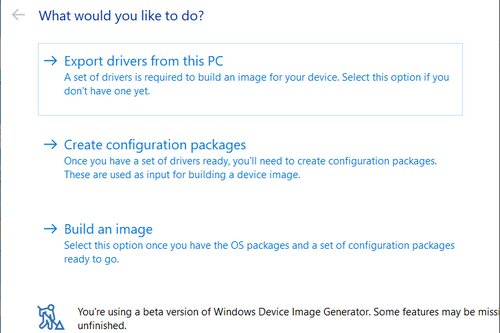 Windows 10X Build 20279 | Windows Device Image Generator 