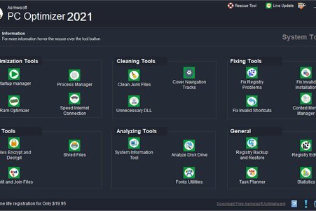 Asmwsoft PC Optimizer 2022 v13.2.3262 | Portable