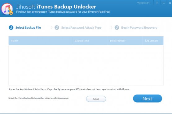 Jihosoft iTunes Backup Unlocker 3.0.4.0 | Portable