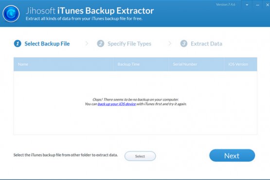 Jihosoft iTunes Backup Extractor 7.4.6.0 | Portable