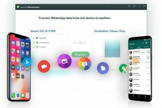 Jihosoft WhatsMate 1.36.0.0 | Portable