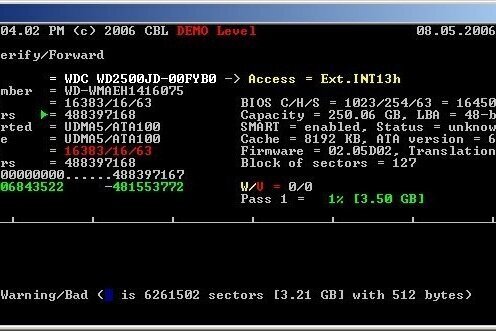 HDAT2 7.5 (All-in-all boot version)