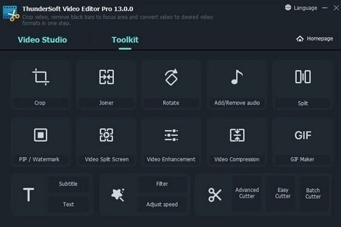 ThunderSoft Video Editor Pro 13.2 | Portable