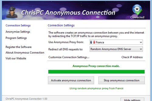 ChrisPC Anonymous Connection 2.50