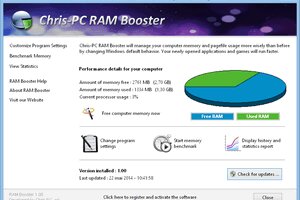 Chris-PC RAM Booster 7.24.1101 | Portable