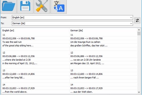 VovSoft Subtitle Translator 2.3 | Portable